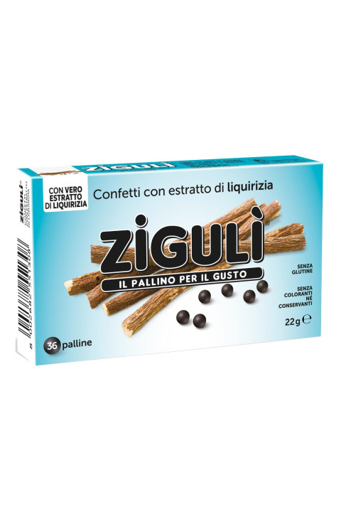 ZIGULI LIQUIRIZIA 36PALLINE