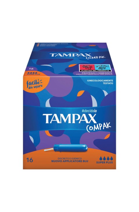 TAMPAX COMPAK SUP PLUS 16PZ 0791