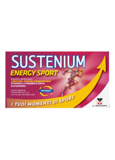 Sustenium Energy Sport Integratore Isotonico Gusto Arancia, 10 bustine
