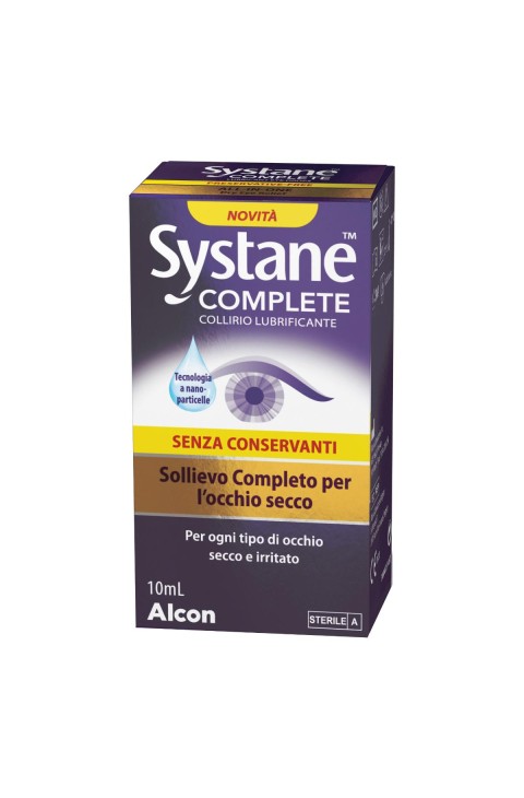 Systane Complete - Collirio Lubrificante per l'Occhio Secco, 10 ml

