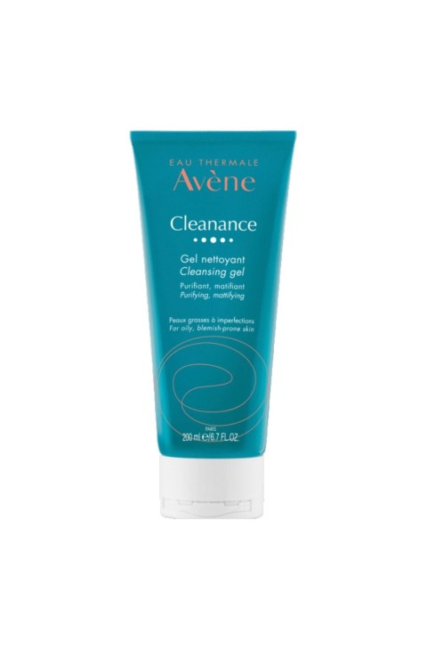 Avène Cleanance - Gel Detergente Purificante Opacizzante, 200ml