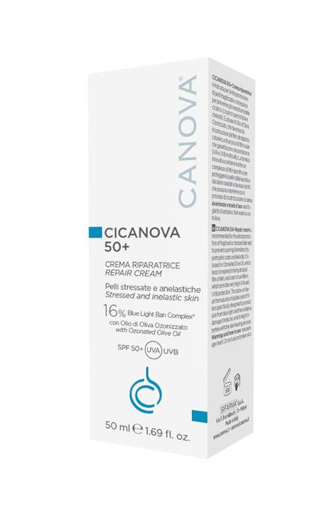 Cicanova 50+ Crema Riparatrice per Foto-Protezione 50 ml
