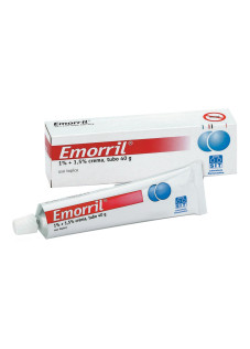 EMORRIL*CREMA 40G 1%+1,5%