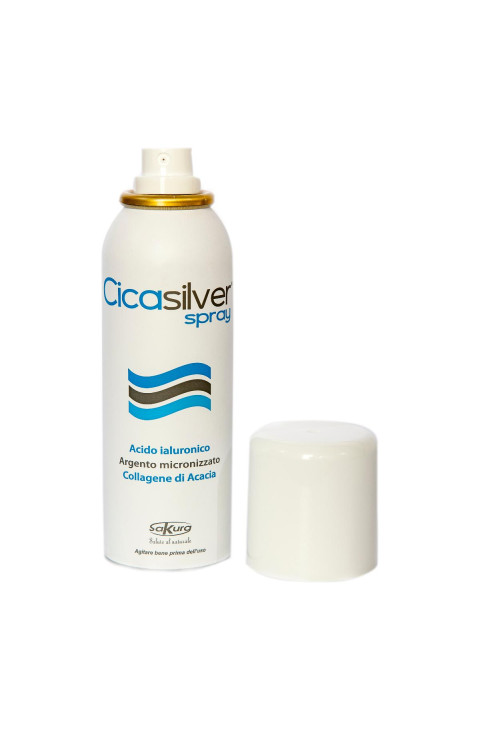 Cicasilver Spray Dispositivo Medico per Lesioni Cutanee, 125ml