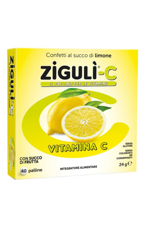 Zigulì-C Limone con Vitamina C 40 Palline