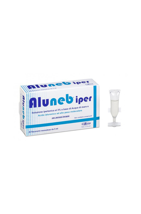 Sakura Aluneb Iper Soluzione Ipertonica al 3%, 20 Flaconcini Sakura Aluneb Iper Soluzione Ipertonica al 3%, 20 Flaconcini