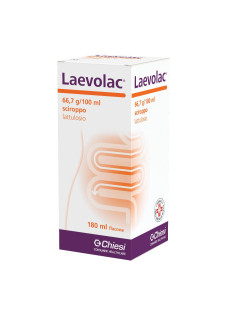 Laevolac 66,7g/100ml Lattulosio Sciroppo Trattamento Stitichezza Occasionale, 180ml