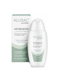Alusac con Alusil Detergente viso con antibatterico seboriequilibrante 125 ml