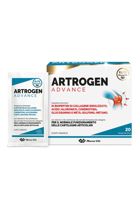 Artrogen - Advance Integratore Alimentare, 20 Bustine Da 10g Artrogen - Advance Integratore Alimentare, 20 Bustine Da 10g