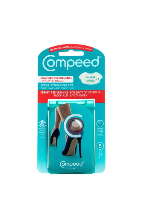 Compeed Cerotti Per Vesciche Tacchi Alti, 5 Cerotti
