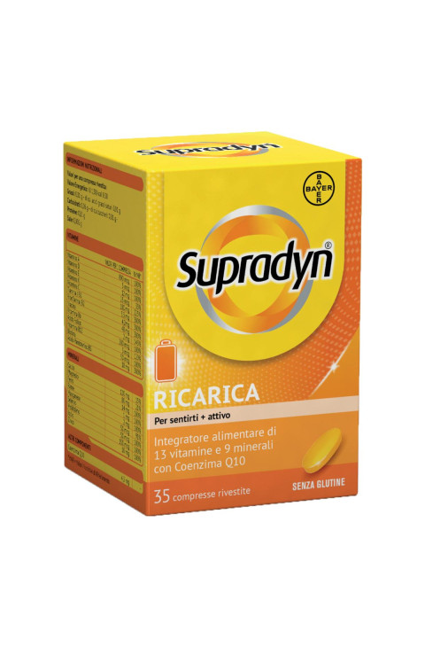 Supradyn Ricarica Integratore Multivitaminico Completo e Minerali, 35 Compresse