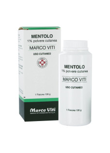 Talco Mentolato 1% polvere cutanea, 100g