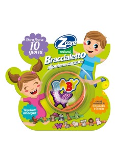 Zcare Natural Baby Braccialetto Antizanzare Resistente All'Acqua
