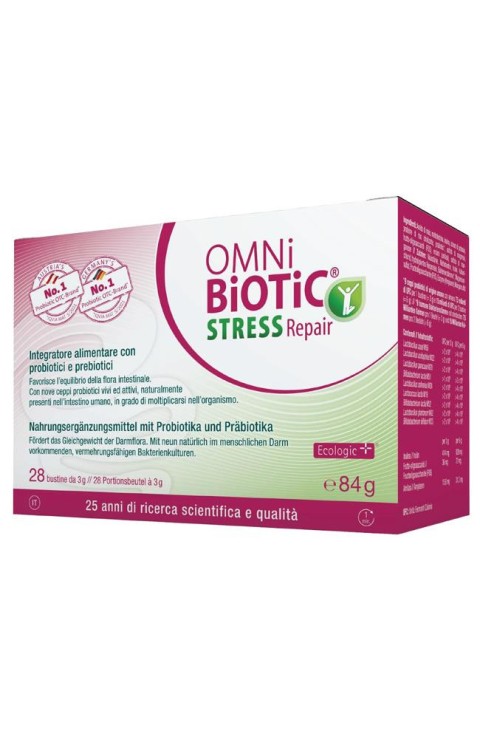 OmniBiOTiC - Stress Repair Integratore Alimentare, 28bustine