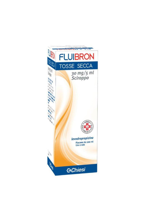 Fluibron Tosse Secca 30mg/5ml Levodropropizina Sciroppo, 200ml