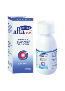 Emoform Aftacol Collutorio Afte Lesioni della Bocca 120ml