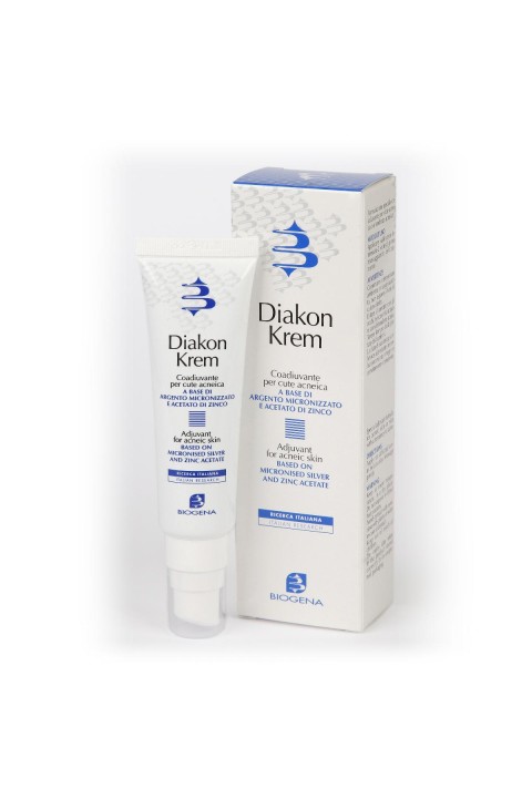 Biogena Diakon Krem Coadiuvante Per Cute Acneica, 30ml
