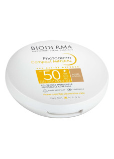 Bioderma Photoderm - Compact Mineral Protezione Colorata SPF50+ Dorée, 10g