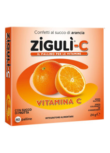 Zigulì-C Arancia con Vitamina C 40 Palline