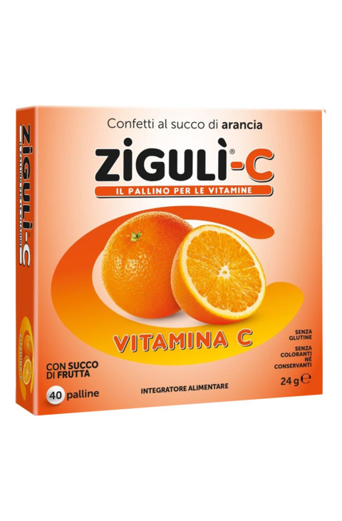 Zigulì-C Arancia con Vitamina C 40 Palline