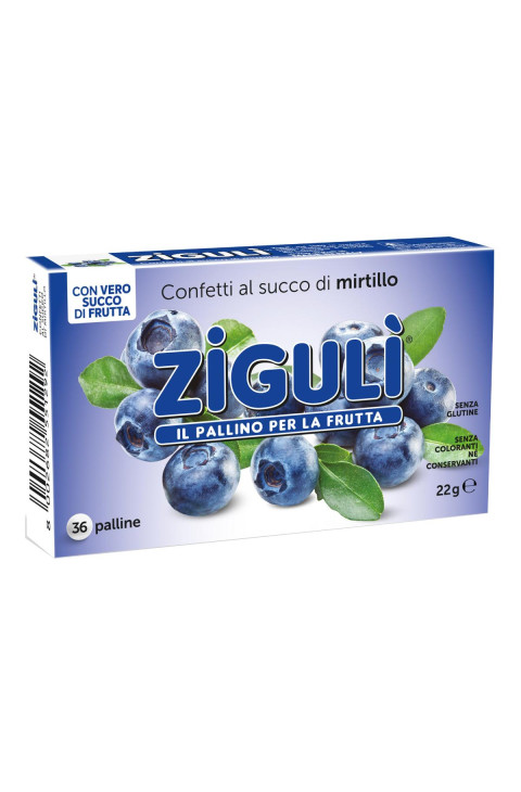 Zigulì Mirtillo Blister 36 Palline