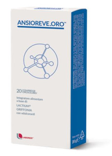 Ansioreve Oro Integratore Benessere Mentale 20 Compresse

