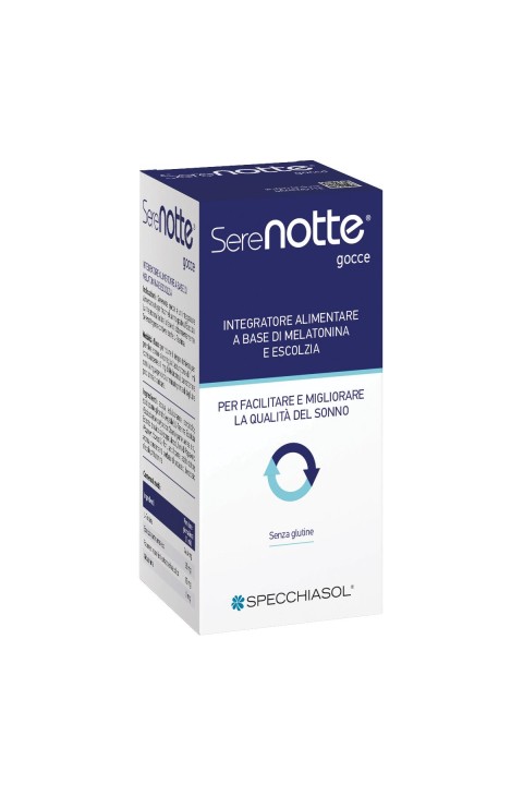 Specchiasol Serenotte Gocce Integratore Sonno e Rilassamento, 20ml
