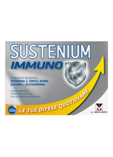 Sustenium Immuno Integratore Alimentare a base di Vitamine B C Zinco e Aminoacidi, 14 Bustine
