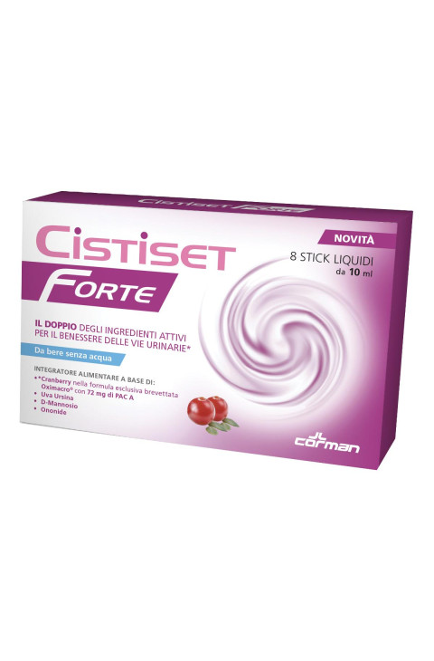 Corman Cistiset Forte Integratore Alimentare, 8 Stick da 10ml
 Corman Cistiset Forte Integratore Alimentare, 8 Stick da 10ml