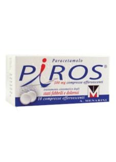 PIROS*10CPR EFF 500MG