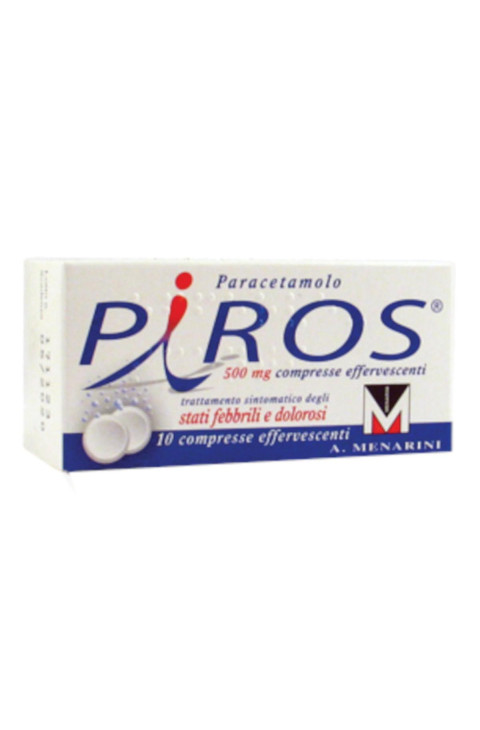 PIROS*10CPR EFF 500MG