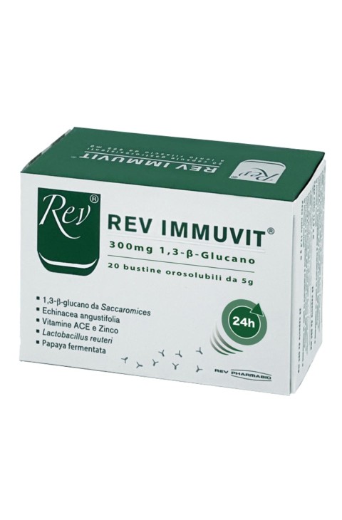 Rev Pharmabio Rev Immuvit 20 Bustine

