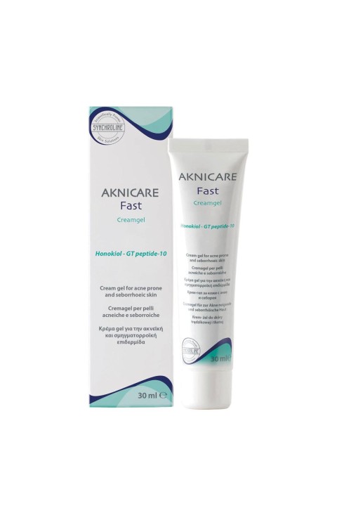 Synchroline Aknicare - Fast Creamgel Trattamento Intensivo Acne Viso, 30ml