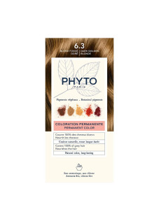 Phyto PhytoColor - Colorazione Permanente Colore 6.3 Biondo Scuro Dorato, 1 Kit