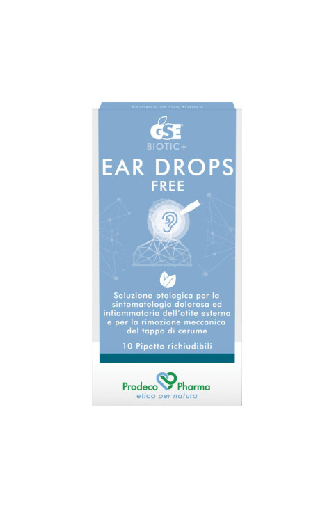 GSE EAR DROPS FREE 10PIP 0,3ML