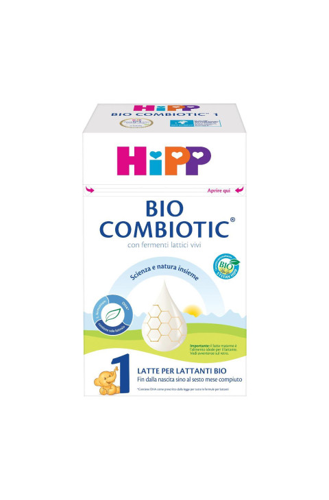 HiPP Combiotic 1 Latte in Polvere per Lattanti Biologico sin dalla Nascita, 600g
