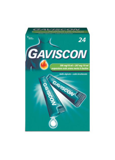 Gaviscon*24bust 500+267mg/10ml