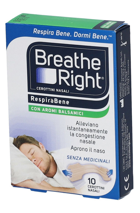 BREATHE RIGHT BALSAMICI 10PZ