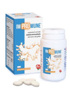 Impromune Flacone 40 Compresse appetibili Integratore per il sistema immunitario di cani e gatti
