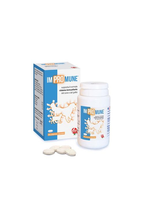Impromune Flacone 40 Compresse appetibili Integratore per il sistema immunitario di cani e gatti
