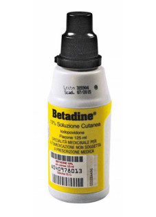 BETADINE*SOLUZ CUT 125ML 10%