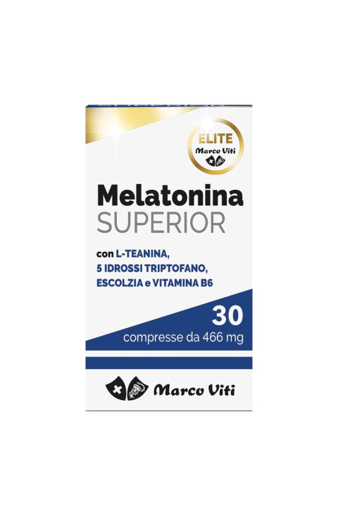 Melatonina SUPERIOR Integratore 30 Compresse Da 466 mg
