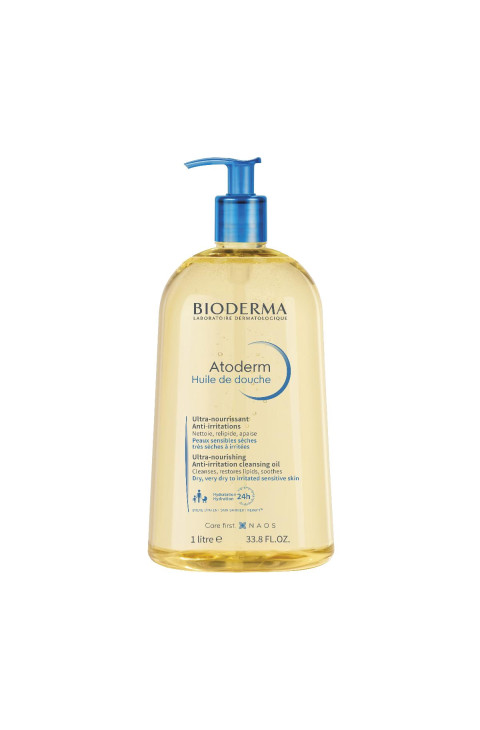 Bioderma Atoderm - Huile De Douche Olio Doccia, 1l
