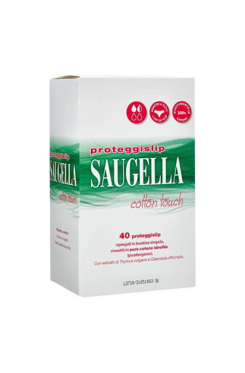 Saugella Cotton Touch Proteggi Slip PROMO 40 Pezzi