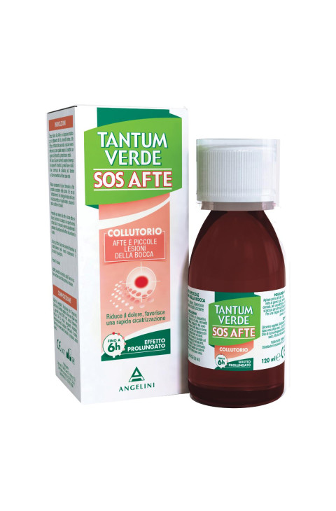 Tantum Verde SOS Afte Collutorio Dispositivo Medico, 120ml