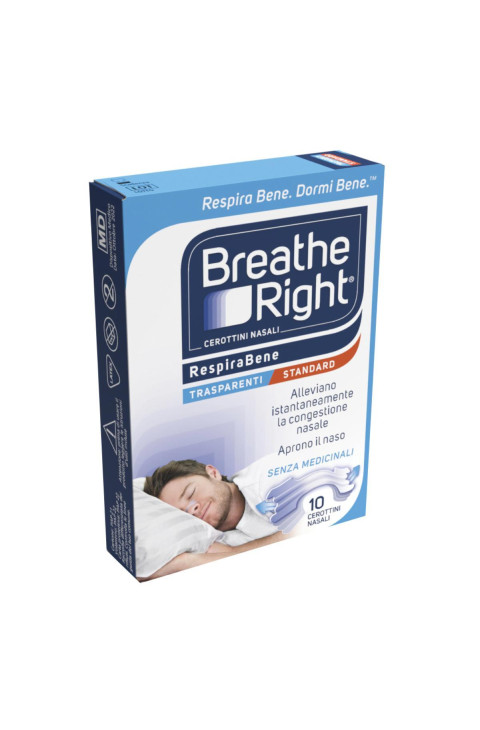 BREATH RIGHT Trasparenti 10pz