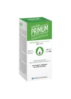 Primum - Drenante Integratore Minidrink Gusto Limone, 15 Stick