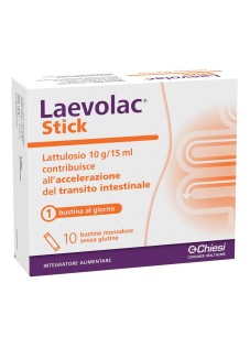 Laevolac - Stick Integratore Alimentare, 10 Bustine