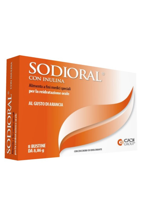 Sodioral con Inulina Alimento a Fini Medici Speciali, 8 Bustine