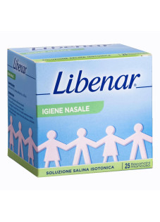 Libenar Soluzione Fisiologica Salina Sterile Senza Conservanti, 25 Flaconcini